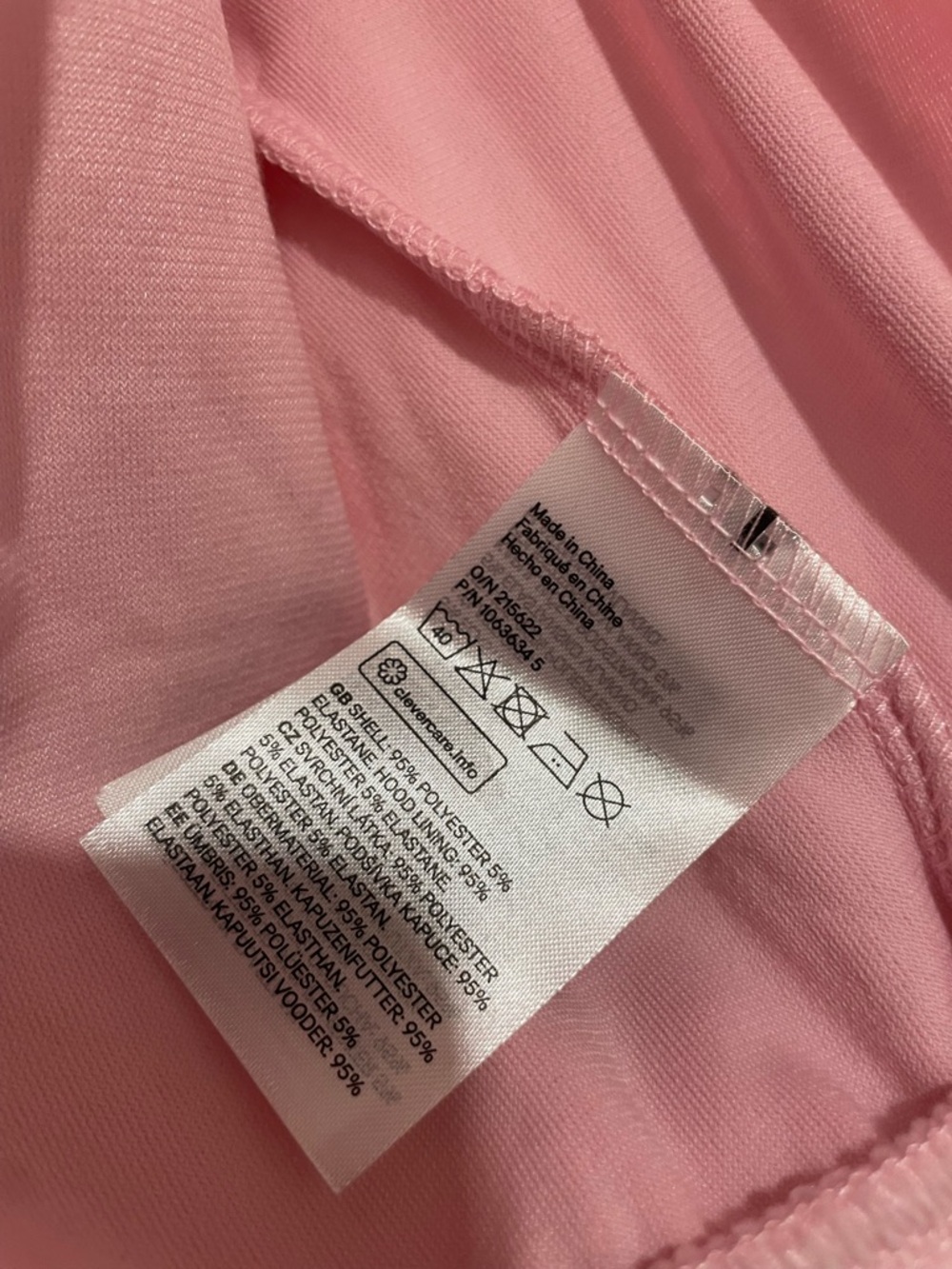 H&M Divided Pink Velour Cropped Zip-Up Hoodie - S - Picture 14 of 14